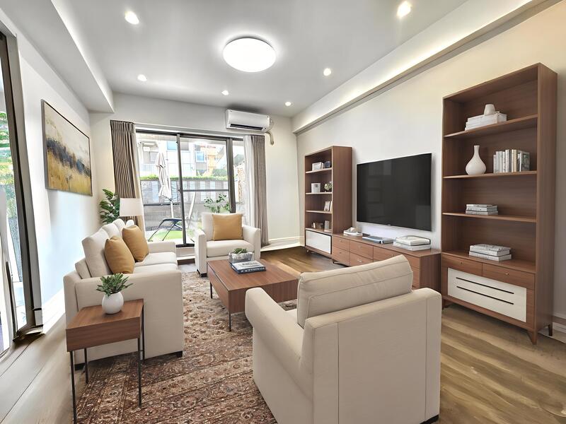 ライオンズヴィアーレ北綾瀬弐番館4980万円1階