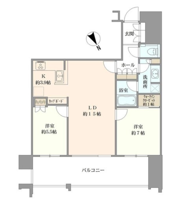 スカイズタワー&ガーデン間取り図